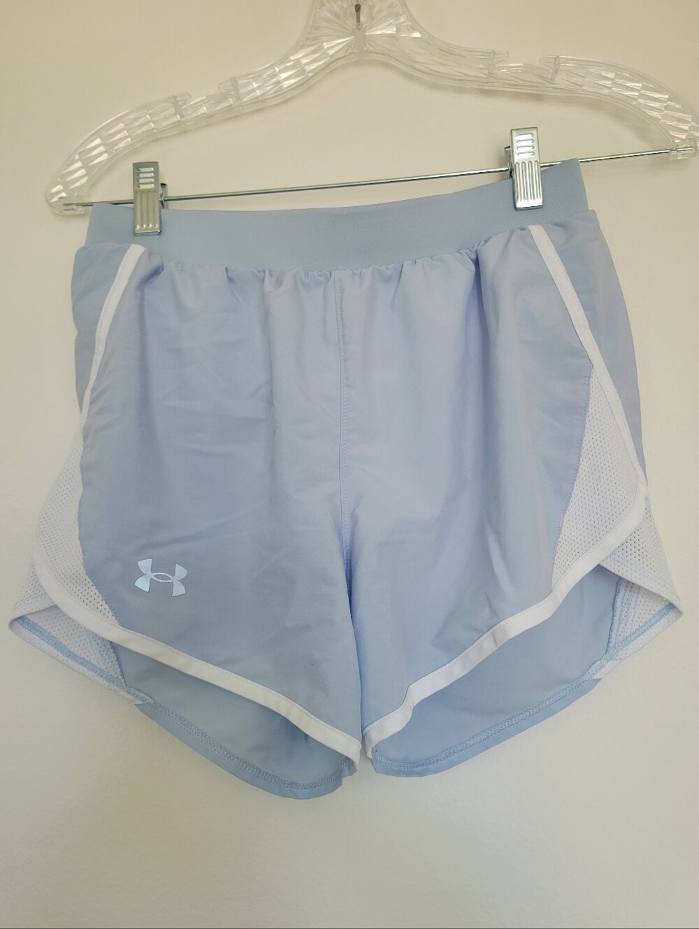 Light Blue Under Armour Running Shorts